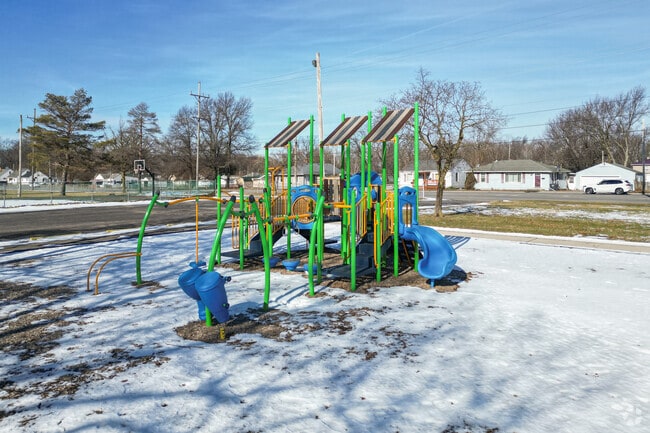 Bring the kids to Robb Park in Northside Lima for a fun afternoon at the playground.