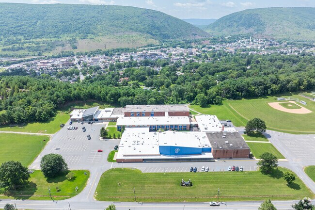 Palmerton Area Junior High School shares a campus with the high school.