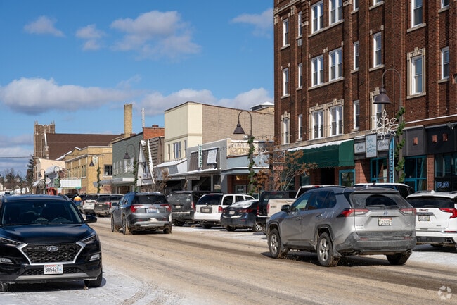 Rhinelander has a thriving downtown that offers retail and dining options in a historic setting.