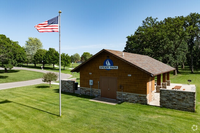 Speier Park is a popular Okoboji destination for pickleball.