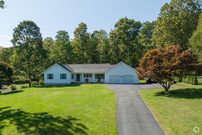 Picturesque lawns and homes dot the landscape of the suburban roads of Prospect.