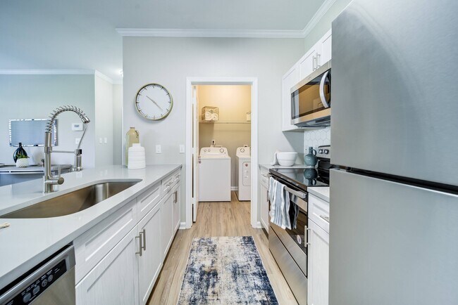 Updated Kitchen with Stainless Steel Appliances