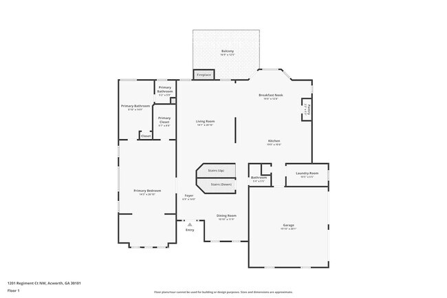 1201 Regiment Ct NW, Acworth, GA 30101 - photo 3