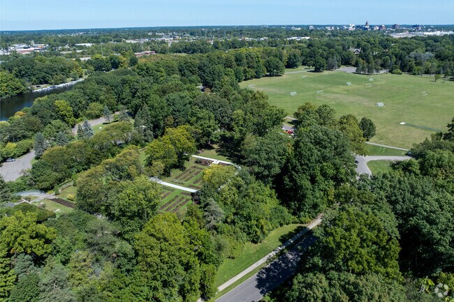 Moores River Drive includes Frances Park, the neighborhood's largest park.