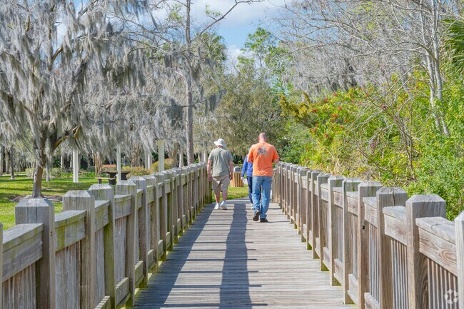 Take a stroll in one of the many parks surrounding Daytona Pines.