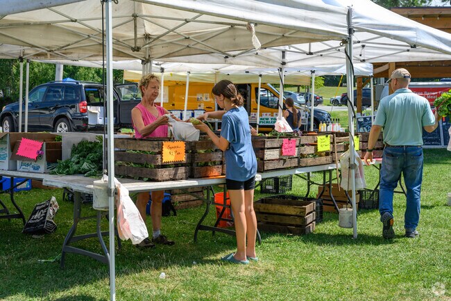 The Cornwall Farmers Market is a great spot to pick up locally grown produce.