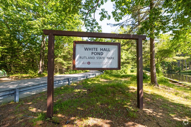 Welcome to White Wall Pond located in Rutland, MA.