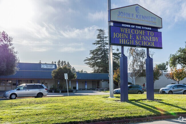 John F. Kennedy High School is home of the Titans.