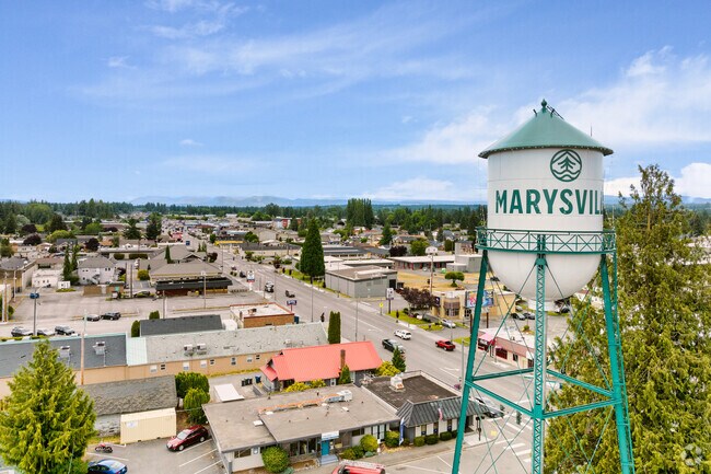 Downtown Marysville is just a hop, skip and a jump away from the Getchell neighborhood.