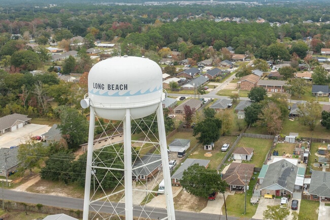 Long Beach offers coastal charm just minutes from Gulfport and Pass Christian.