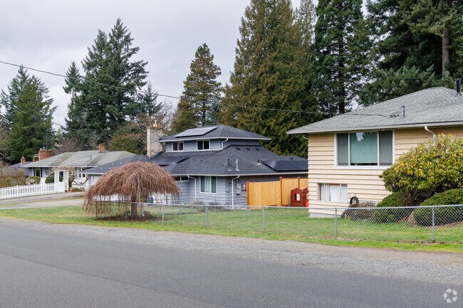 Gregory Heights has a variety of home styles on its quiet streets.