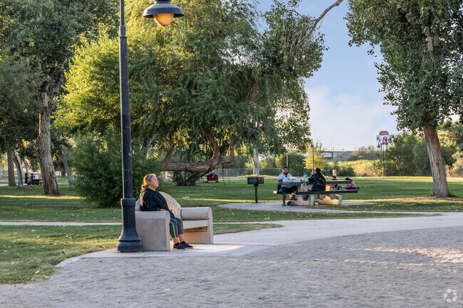 People often enjoy a relaxing afternoon at Waterfront Park near Sierra Sunset.