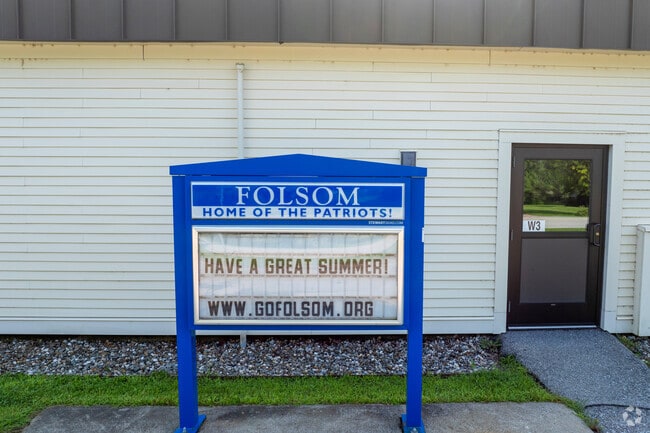 The Folsom Educational & Community Center serves students PK-8.