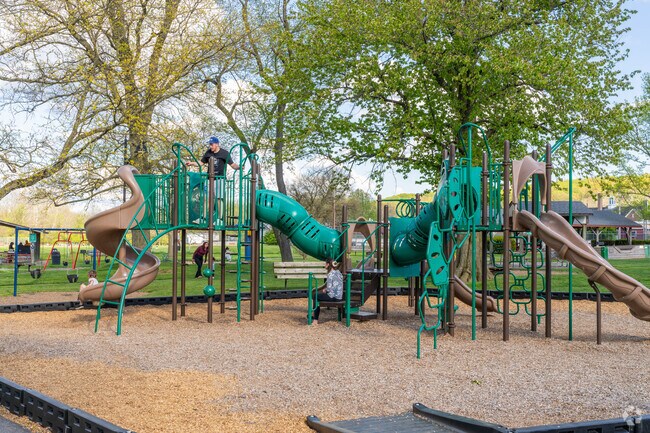 Caln Municipal Park has a playground that brings children and their families from all over Caln.