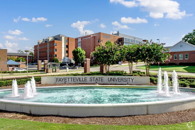Fayetteville State University in Terry Sanford has a large campus and several courses of study.