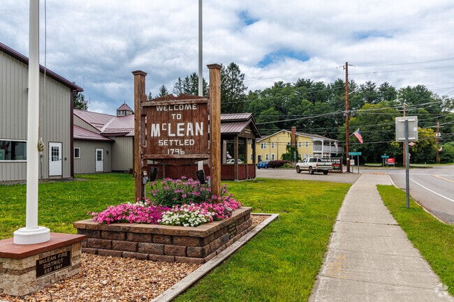 McLean, established in 1796, remains a small historic hamlet in Tompkins County.