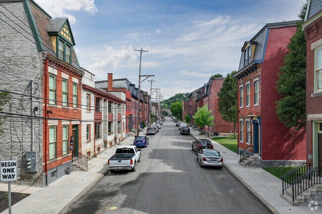 In California-Kirkbride there is on and off street parking.