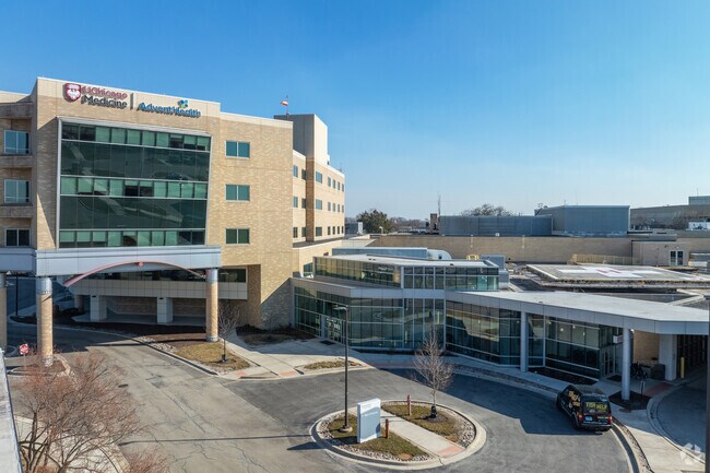 Field Park is close to the Advent Health hospital in Western Springs.