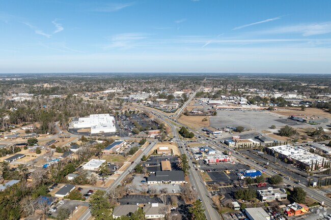 Five Points in Valdosta is a busy area with shopping and dining options.