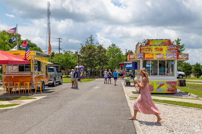 Semmes organizes many events for their neighborhoods like Rothfield, like Food Truck Fridays.