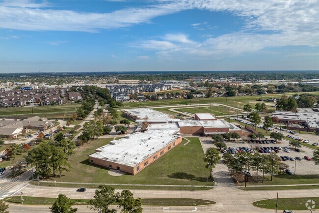 Northpointe Intermediate has maintained grounds that stays green year around.