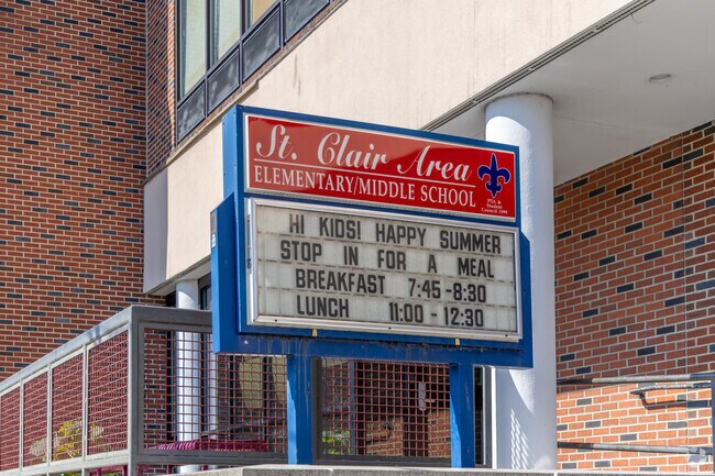 Saint Clair Area Elementary and Middle School help shape the future of New Philadelphia’s young learners.