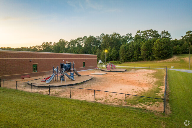 Sara M. Ragsdale Elementary has multiple areas of play.