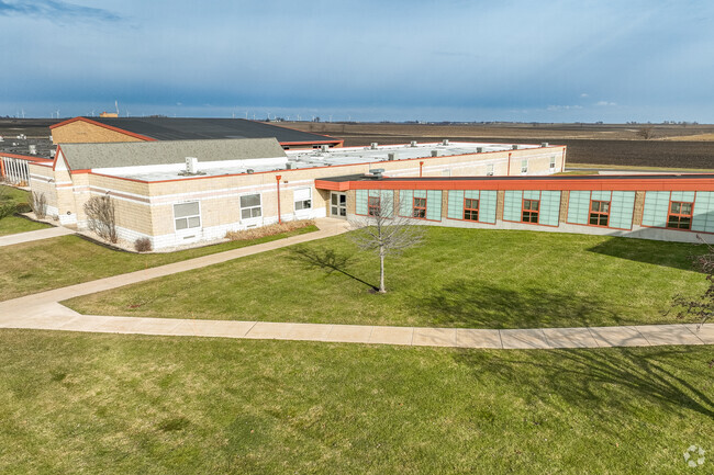Paw Paw School is for grades kindergarten to high school.