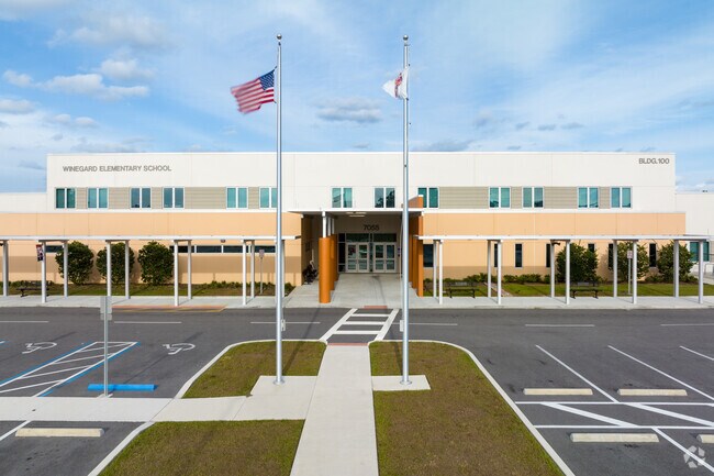 Winegard Elementary School in Oak Ridge-Sky Lake teaches students in grades PK-5.