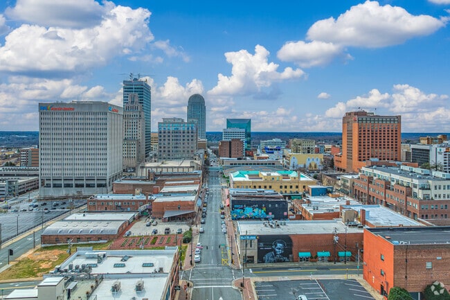 North Winston folks have only a short drive to reach all the attractions of downtown.