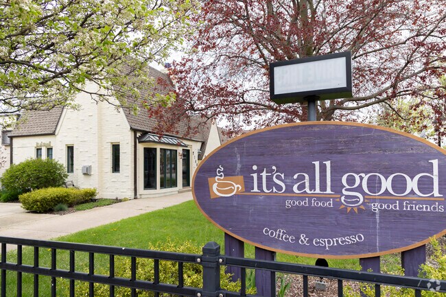 It's All Good Coffee & Espresso near Beach Park is known for the great atmosphere.