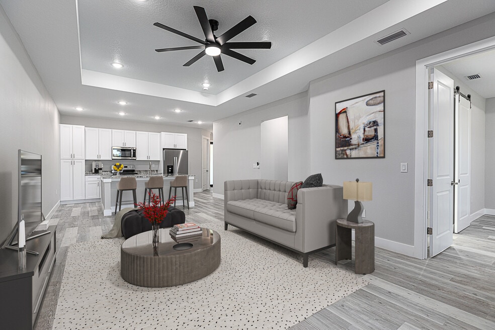 Open Concept Living Room