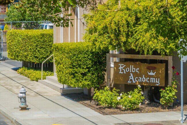 Kolbe Academy serves grades K-12.