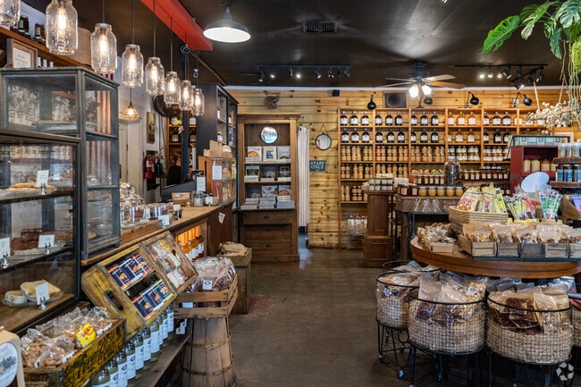 Shop the endless shelves at Carolina Cider Company in Sheldon.