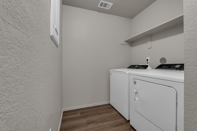 In-unit washer and dryer
