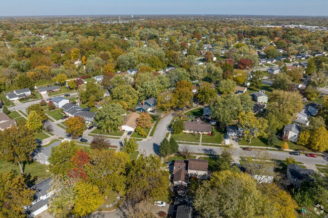 The Greentree neighborhood in Fort Wayne offers many nice homes and friendly neighbors.