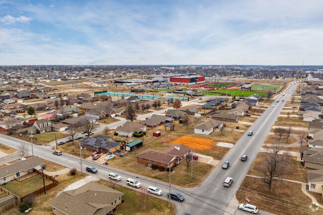 Soaring Heights is home to the Joplin High School campus.