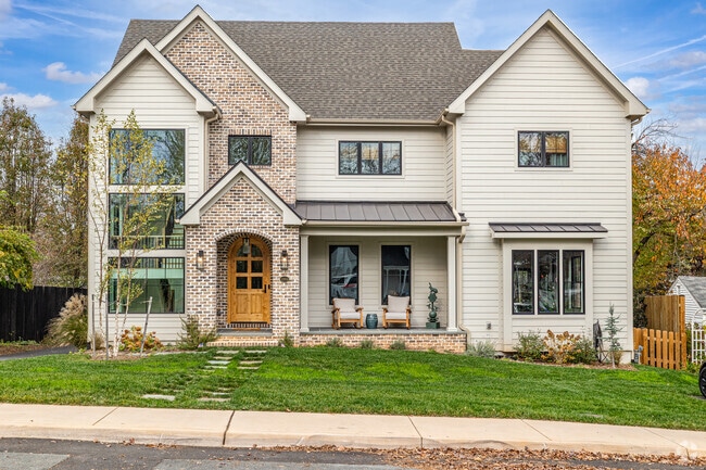 Modern architecture is sprinkled throughout Charlottesville for growing families.