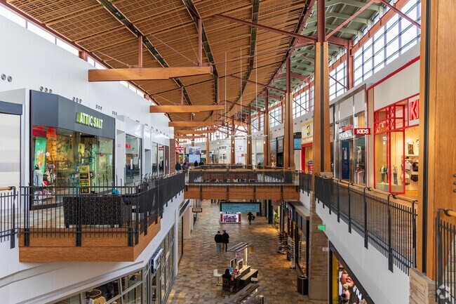 To the east of Superior is Flatiron Crossing, an indoor shopping mall and an AMC movie theater.