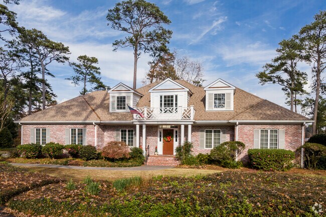 Birdneck offers a wide range of home styles, including single-story brick homes.