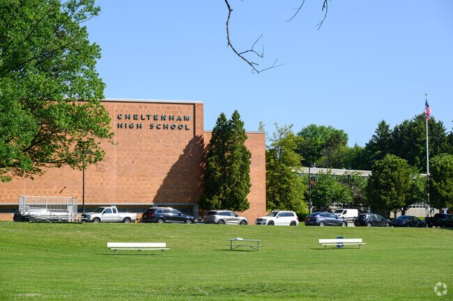 Excelling in college readiness measures, Wyncote is home to the top-rated Cheltenham High School