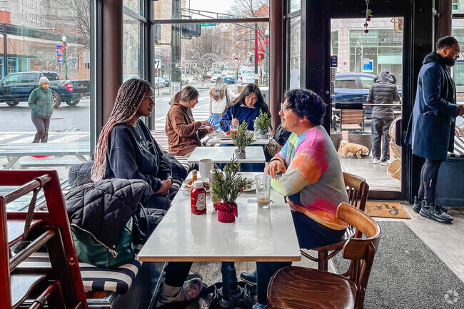 Sweet Kitchen has a very diverse clientele in Montclaif, NJ.