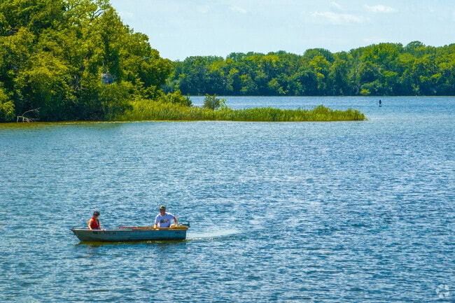 Lehmann Park is on the border of Cedar Lake and is not far from Heron Harbor residents.