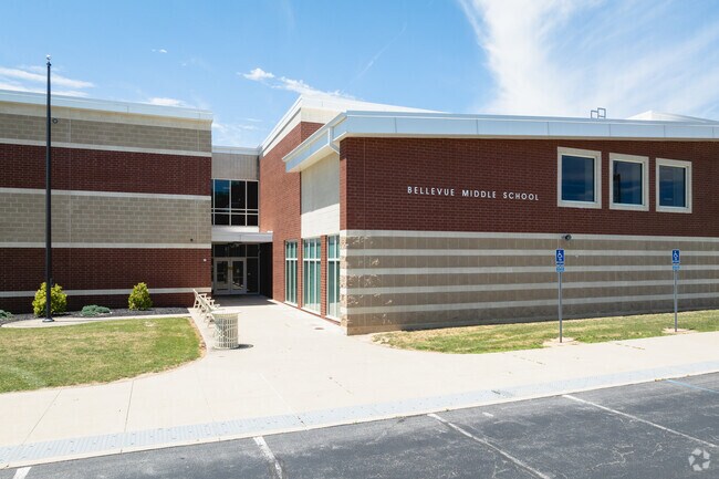 Bellevue Middle School is ready for class.