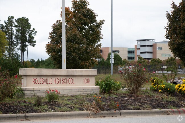 Rolesville High School provides education for teens living near Forestville.