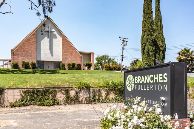 Veritas Academy of Fullerton has a Church on campus.