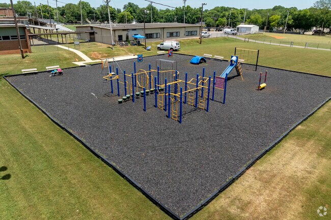 Playground for Athens Renaissance School in Athens Alabama.