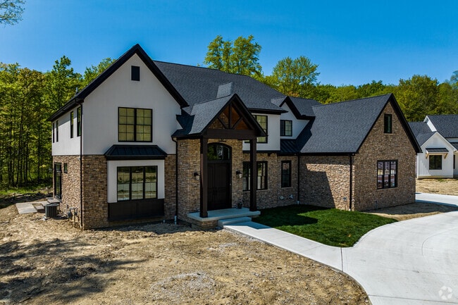 New build homes in North Royalton offer large living spaces for growing families.