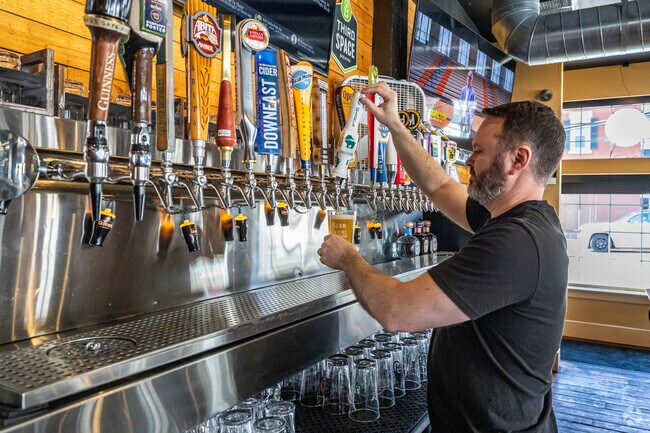 Grab a local beer at Beer Snobs Ale & Eats in Hartland.