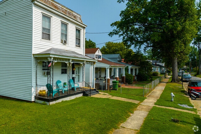 Front porches in Brauers offer a private space to enjoy any time of day.